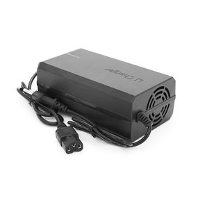 Зарядний пристрій Jinyi для акумуляторів Li-ion 48V6A(54,6V),13S,штекер Triangle plug (T-tipe/IEC/C13 N+L-),з індикацією,BOX