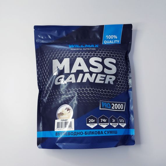 Гейнер Willmax MASS GAINER 2 кг | Зображення 1