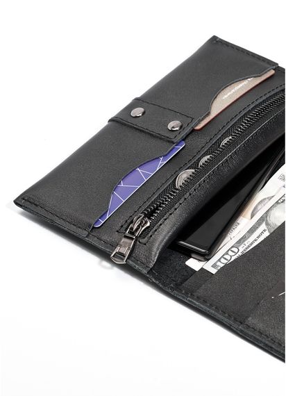 Жіночий гаманець Sambag MSH чорний 20 x 10 см (31211101) | Зображення 2