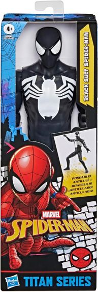 Колекційна ігрова фігурка Чорний Людина-Павук 30 см Спайдермен Hasbro Marvel Black Suit Spider-Man | Зображення 2