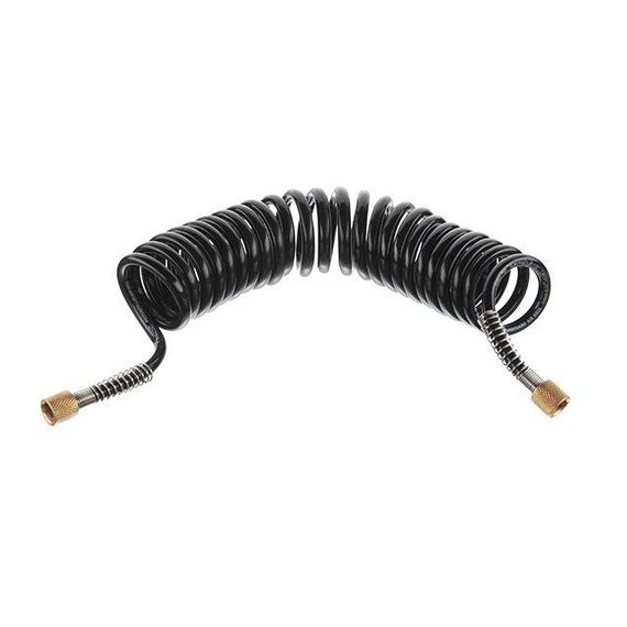 Шланг до аерографа, поліуретановий 6*4 мм, 3 м, 1/8"-1/8", внутрішня різьба INTERTOOL PT-1750 | Зображення 1