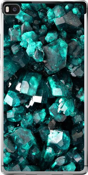 Чехол на Huawei Ascend P8 Кристаллы 2 "3674u-123-17620"