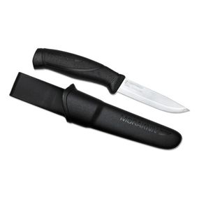 Ніж для військових Morakniv Companion Black Армійський ніж Тактичні ножі Ножі кишенькові Бойовий ніж Військовий ніж