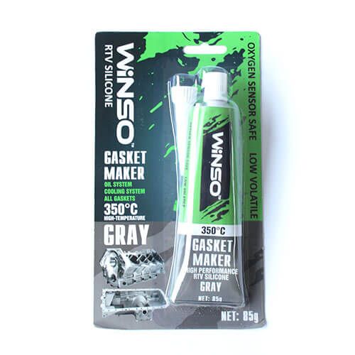 Герметик силіконовий високот. +350С Winso сірий 85г 310100