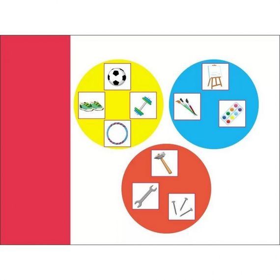 Розвиваючі зошити "Логічні вправи з колами Ейлера. Рівень 4" АРТ 20204 укр, 4-6 років | Зображення 4