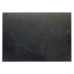 Гравюра А4 "Мотоцикл-1" ГрА4-12с економ варіант в пакеті 29,7х21 см