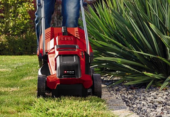 Газонокосилка Einhell GE-CM 18/32 Li-Solo, PXC, аккум., 32л, 25л, 8.5кг, (без АКБ и ЗУ) (3413256) | Зображення 3