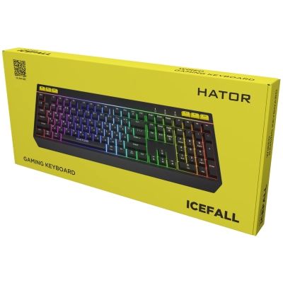 Клавиатура Hator Icefall USB Black (HTK402UA) | Зображення 5