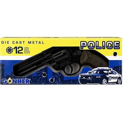 Іграшкова зброя Gonher Police 12-зарядний (123/6) | Зображення 1