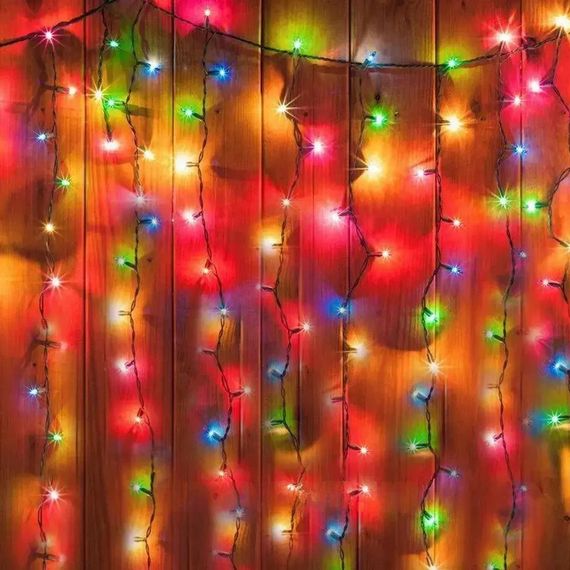 Гірлянда-штора Сіточка 2х2м з 240 LED-лампами XPRO (234567971_379) | Зображення 4