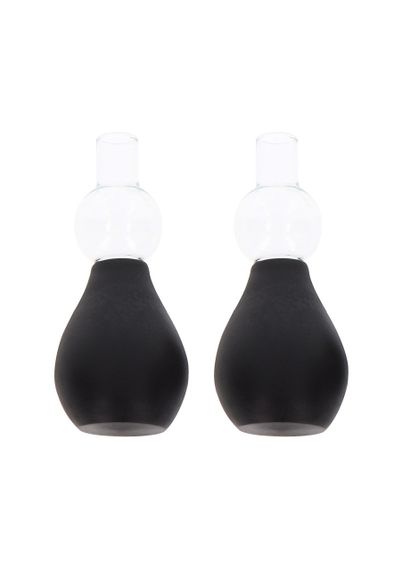 Помпи для сосків Taboom з набором кілець, чорні. Sex Aura | Зображення 2