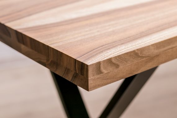 Офісний стіл EcoWalnut із прямокутними краями M (горіх) | Зображення 6