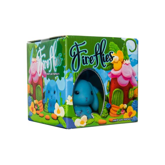 Набор для творчества "Fireflies - зайчонок" 30410 светильник, масса для лепки | Зображення 1