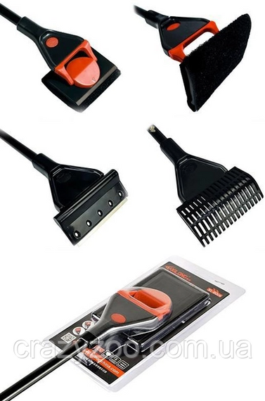 Скребок для акваріума XiLong XL 3 в 1 55 см XL-55CM | Зображення 1