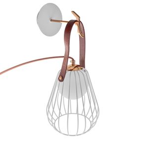 Бра настенное накладное в спальню лофт BL-529W/1 G9 WH