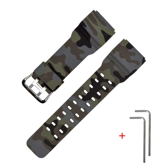 Ремешок для Годинник C2asio G-Shock GG-1000/GWG-100/GSG-100 Camo Gray SI