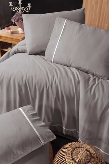 Постільна білизна First Choice Ranforce Deluxe 200 х 220 см Alisa Lilac | Зображення 1