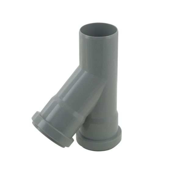 Трійник внутрішній каналізаційний PolMark ф50мм x45° | Зображення 1