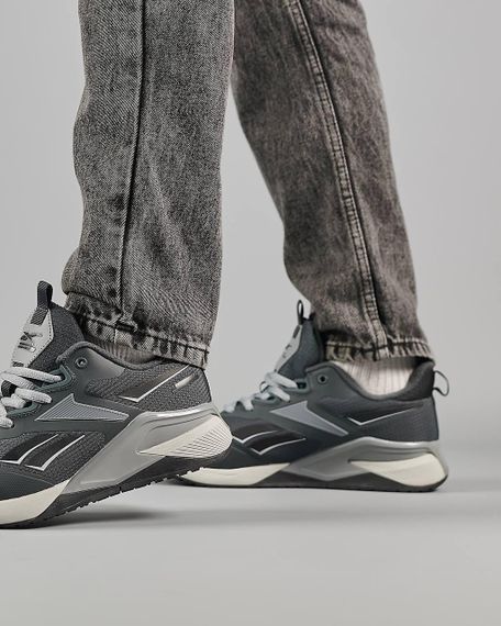 Зимние мужские кроссовки R2eeb2ok Nano X2 Fleece Dark Grey White , флис , Вьетнам 46 29.5 см | Зображення 5