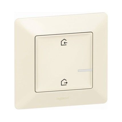 Valena Life with NETATMO. Главный беспроводной выключатель &quot;Дома / не дома&quot; . Слоновая кость (752286) | Зображення 1