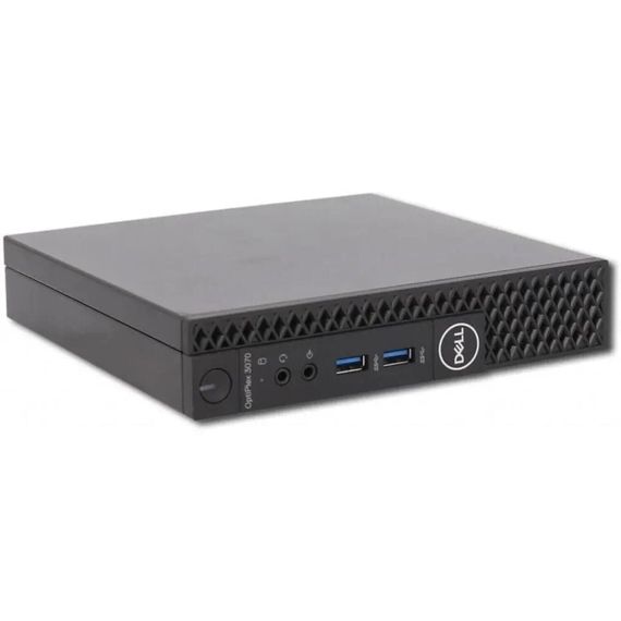 Неттоп Dell OptiPlex 3060 Micro USFF / Intel Core i5-8500T (6 ядер по 2.1 - 3.5 GHz) / 8 GB DDR4 / 128 GB SSD / Intel UHD Graphics 630 б/в | Зображення 2