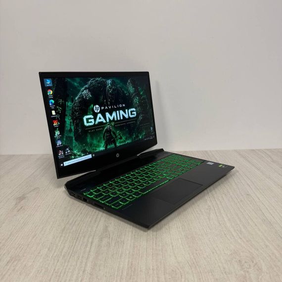 Игровой ноутбук HP Pavilion Gaming 15-dk0025ur / 15.6" (1920x1080) IPS / Intel Core i5-9300H (4 (8) ядра по 2.4 - 4.1 GHz) / 16 GB DDR4 / 256 GB SSD + 1000 GB HDD / nVidia GeForce GTX 1650, 4 GB GDDR5, 128-bit / WebCam б/у | Зображення 3