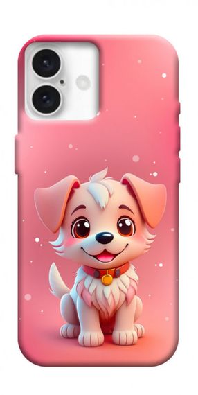Чохол з картинкою Puppy для Apple iPhone 16 (6.1")