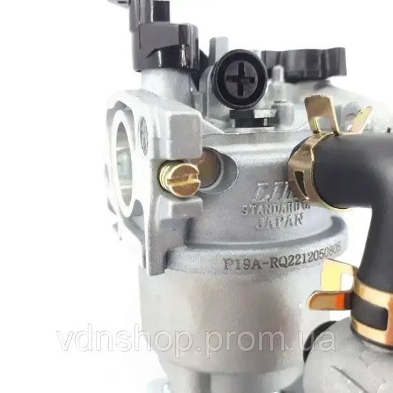 Карбюратор газовий для генераторів 1-4 кВт з редуктором та перемикачем | Зображення 2