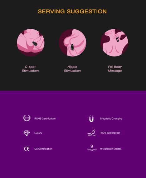 Насадка на пеніс Mechwarrior Black, 9 vibration functions sexstyle | Зображення 10