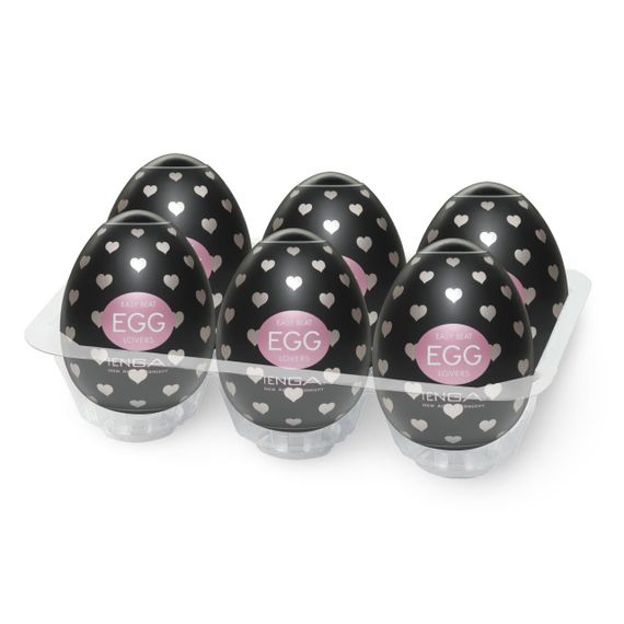 Мастурбатор-яйце Tenga Egg Lovers (сердечки) Sex Aura | Зображення 3