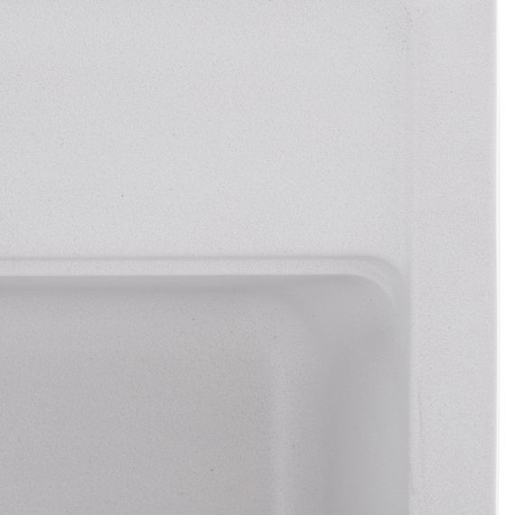 Мийка кухонна Zerix ZS-5751S-01 Біла (ZX4595) | Зображення 1