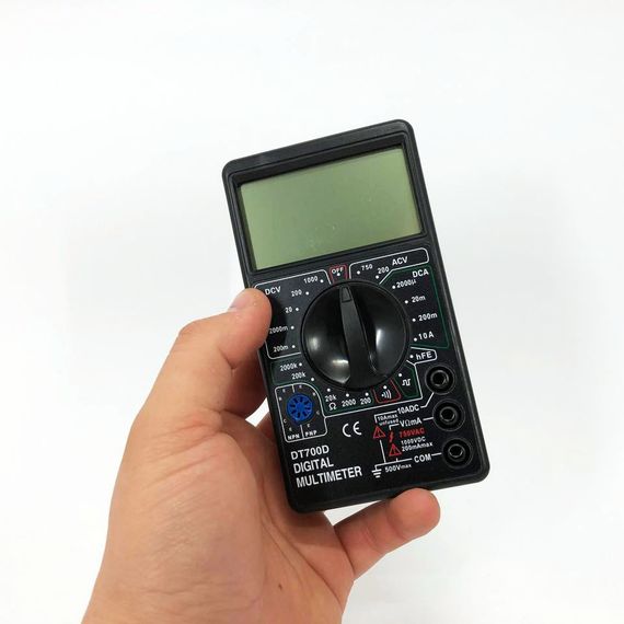 Тестер для электрика Digital Tech DT700D, Мультиметр тестер вольтметр, YQ-862 Тестеры электроизмерительные | Зображення 8