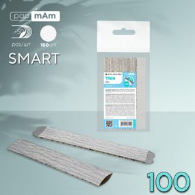 Мягкие файлы 100грит Staleks Pro SMART PapMam  (30шт)