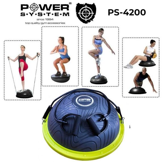 Балансувальна платформа Power System PS-4200 Balance Trainer Zone (Ø60) Green | Зображення 1