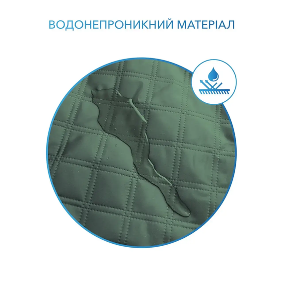Зимовий спальний мішок з підігрівом USB 215*65, теплий спальник одеяла з підігрівом до -30 синій | Зображення 4