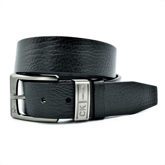 Мужской кожаный ремень Calvin Klein Цвет Черный brnd-40k-ua-120 | Зображення 1