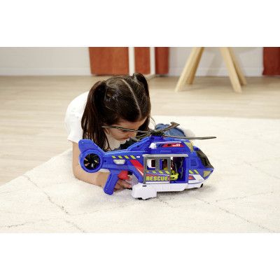 Спецтехника Dickie Toys Функциональный вертолет Служба спасения с лебедкой со звуком и световыми эффектами 36 | Зображення 6