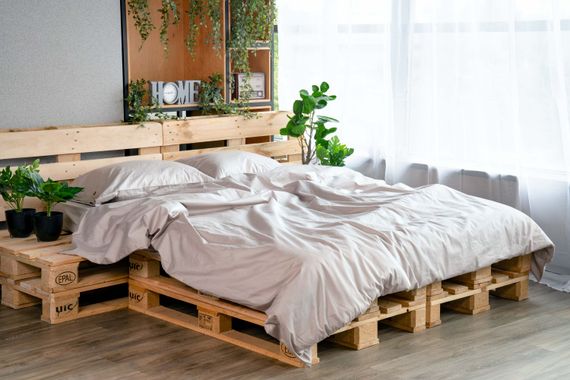 Простирадло ARDESTO на резинці Mix&amp;Match, 180x200+30см, 100% бавовна, сатин, айворі (ART1820FSC) | Зображення 1