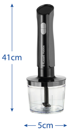 Занурювальний блендер Russell Hobbs 27141-56 Matte Charcoal 3 in 1 Hand Blender | Зображення 7