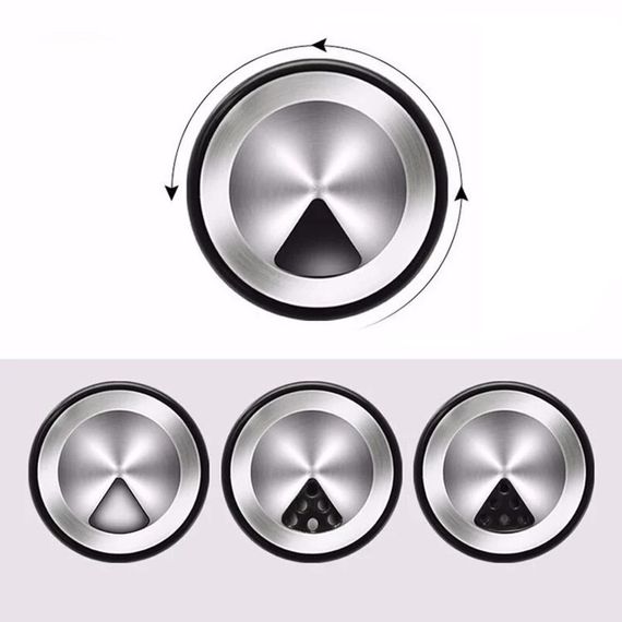 Набір баночок для спецій на підставці 6 шт, Spice carousel / Карусель для спецій / Органайзер для спецій, що обертається | Зображення 4