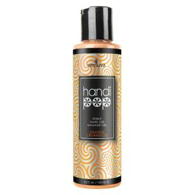 Смачний гель для вишуканих мануальних та оральних пестощів Sensuva Handipop Orange Creamsicle 125 мл sexstyle