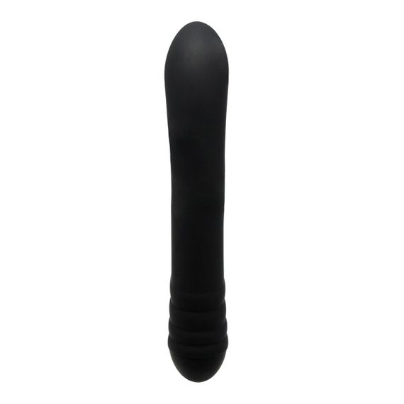 Вібратор-кролик Adrien Lastic Twister з ротацією, чорний Sex Aura | Зображення 3