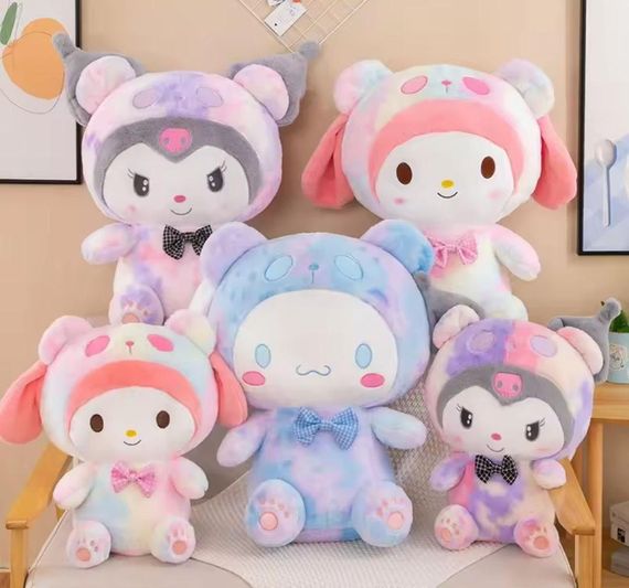 М'яка Велика Аніме Іграшка Плюшева Куромі з Метеликом Різнокольорова 70 см | Зображення 1