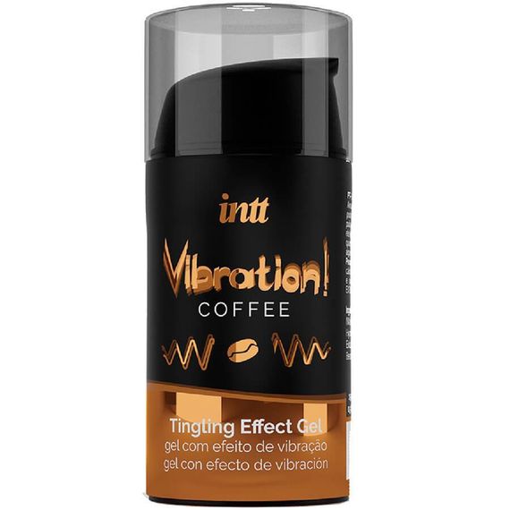 Рідкий вібратор - Intt Vibration! Coffee, 15 мл Sex Aura | Зображення 1
