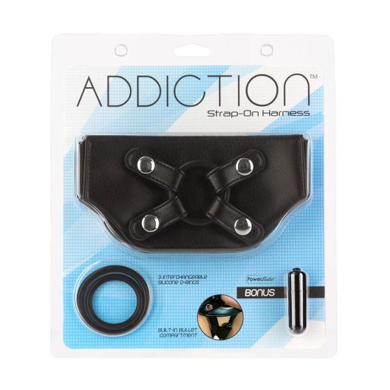Трусики для страпона Addiction Strap-On Harness One Size Sex Aura | Зображення 6
