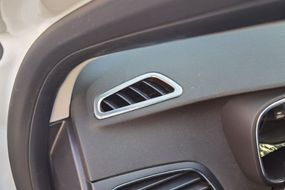 Накладка на обдув в салоні (2 шт, нерж) для Renault Megane IV 2016↗ рр.