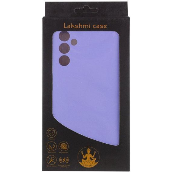 Чохол Silicone Cover Lakshmi Full Camera (AAA) для Samsung Galaxy A16 4G/5G Чорний / Black Бузковий / Dasheen | Зображення 7
