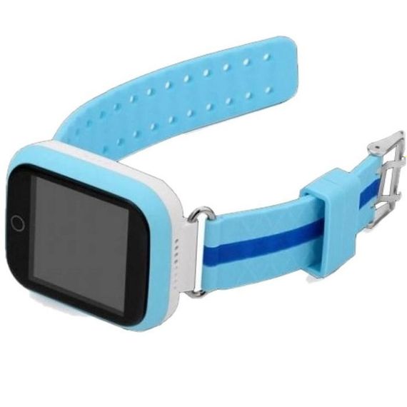 Дитячий розумний годинник з GPS Smart baby watch Q750 Blue, смарт годинник-телефон з сенсорним екраном TX-575 та іграми | Зображення 4