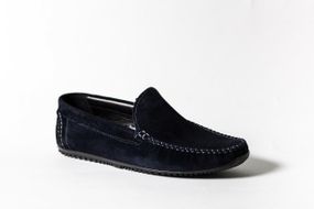 Мокасины замшевые Prime Shoes синие 41 размер