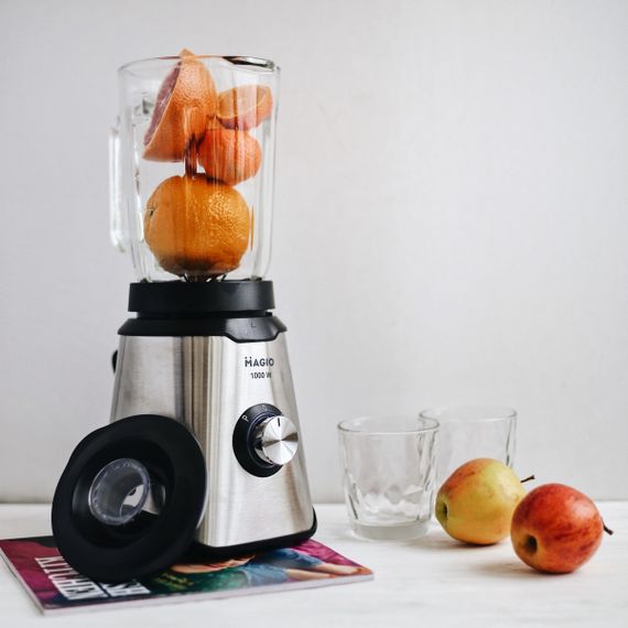 Блендер настільний стаціонарний Magio MG-651 зі скляною чашею | Зображення 7